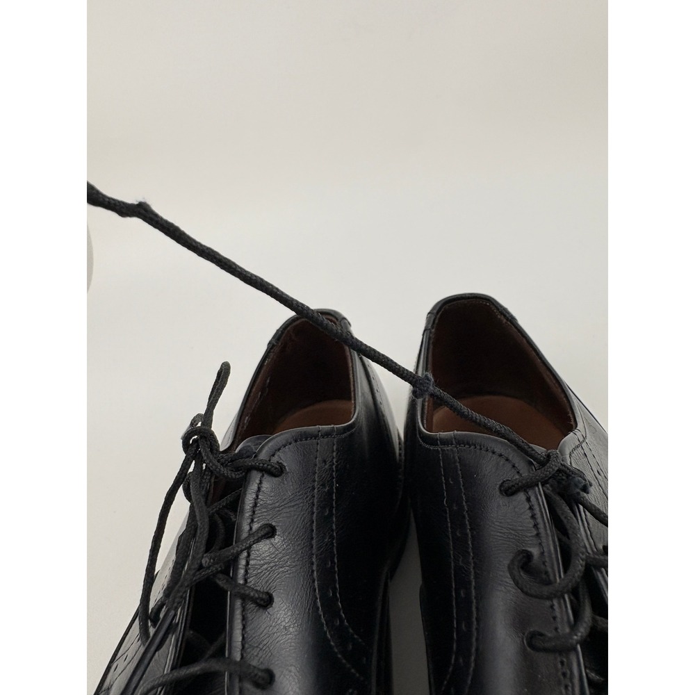 Allen Edmonds Kingswood Wingtip Derby Dress Shoes Men's Size 9.5 Black Leather - Picture 15 of 16